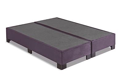 Sommier Suede Berinjela