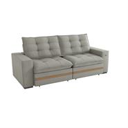 Suede mescla Cinza/Branco