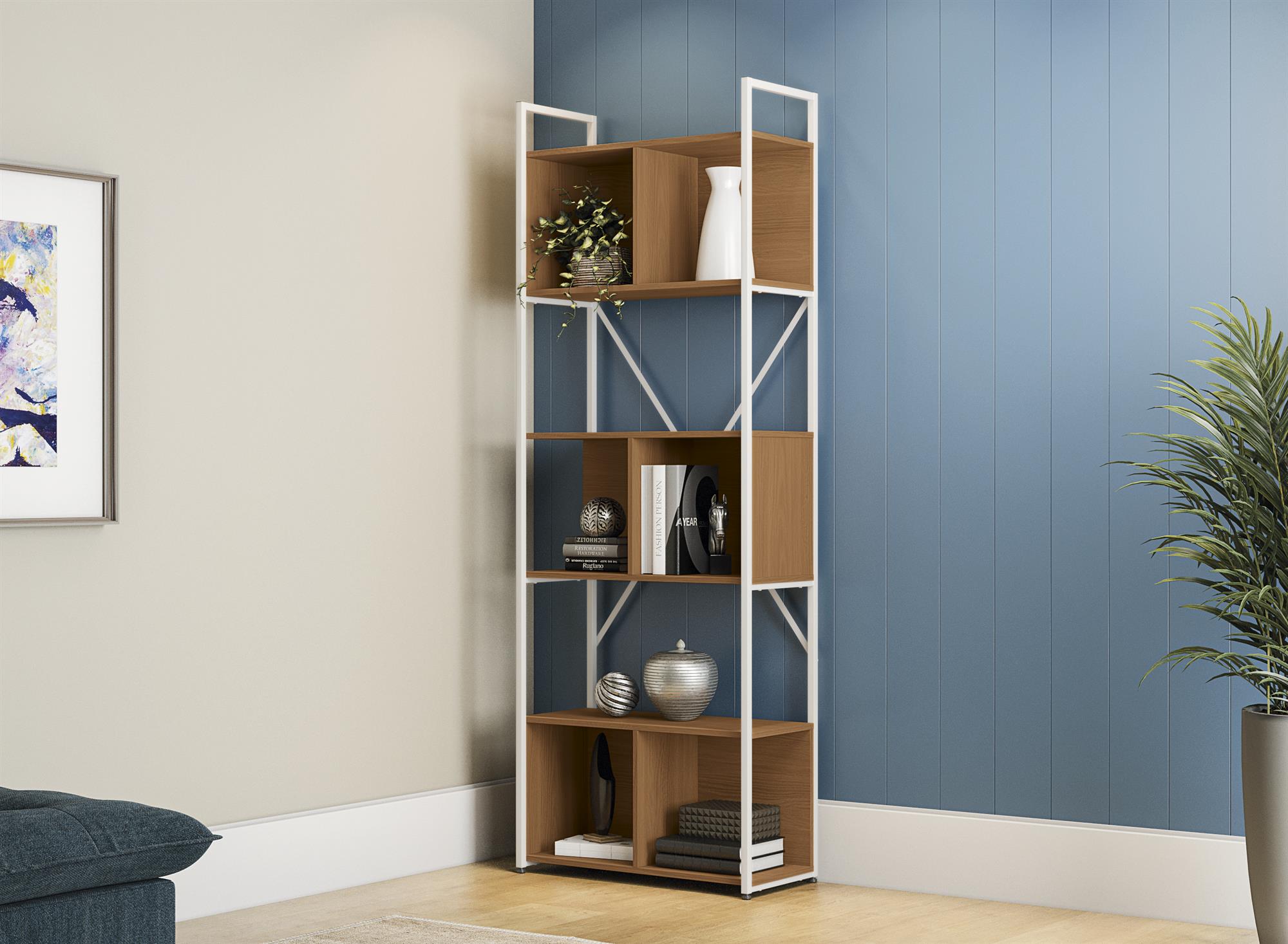 Estante Alta com nichos