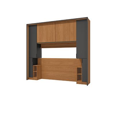 Conj. Dormitório Casal 5 peças - Linha Liga