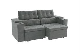 Veludo cinza Titanio