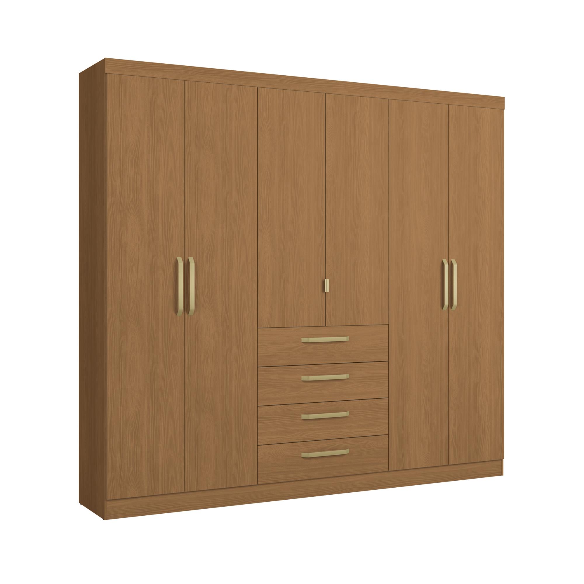 Roupeiro 6 portas | 4 gav. 