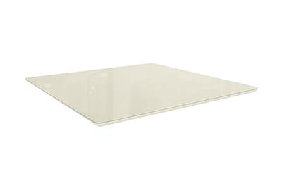 Tampo quadrado c/ vidro