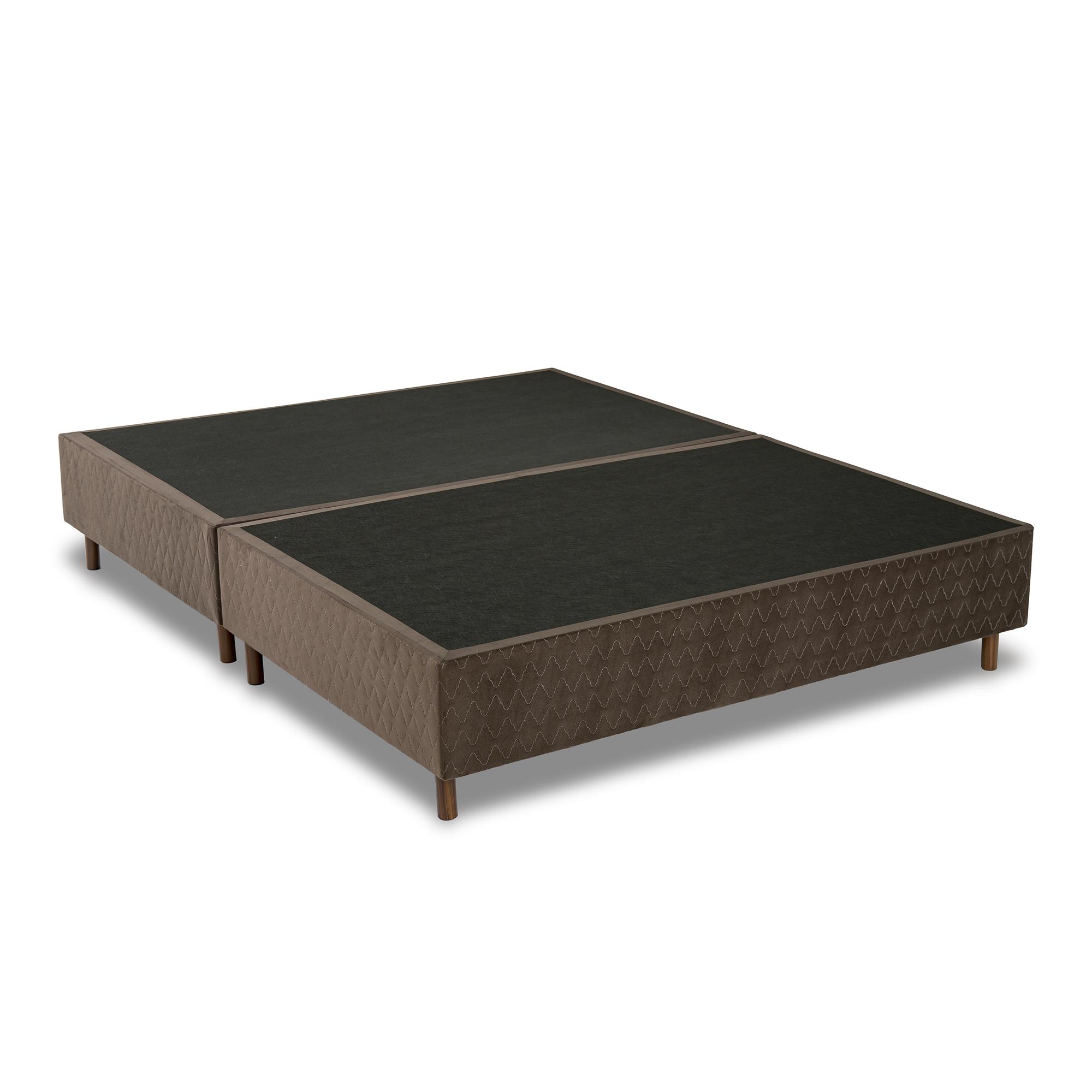 Sommier Veludo Deluxe Marrom