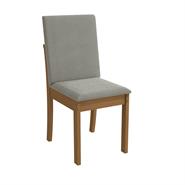 Suede mescla Cinza/Branco