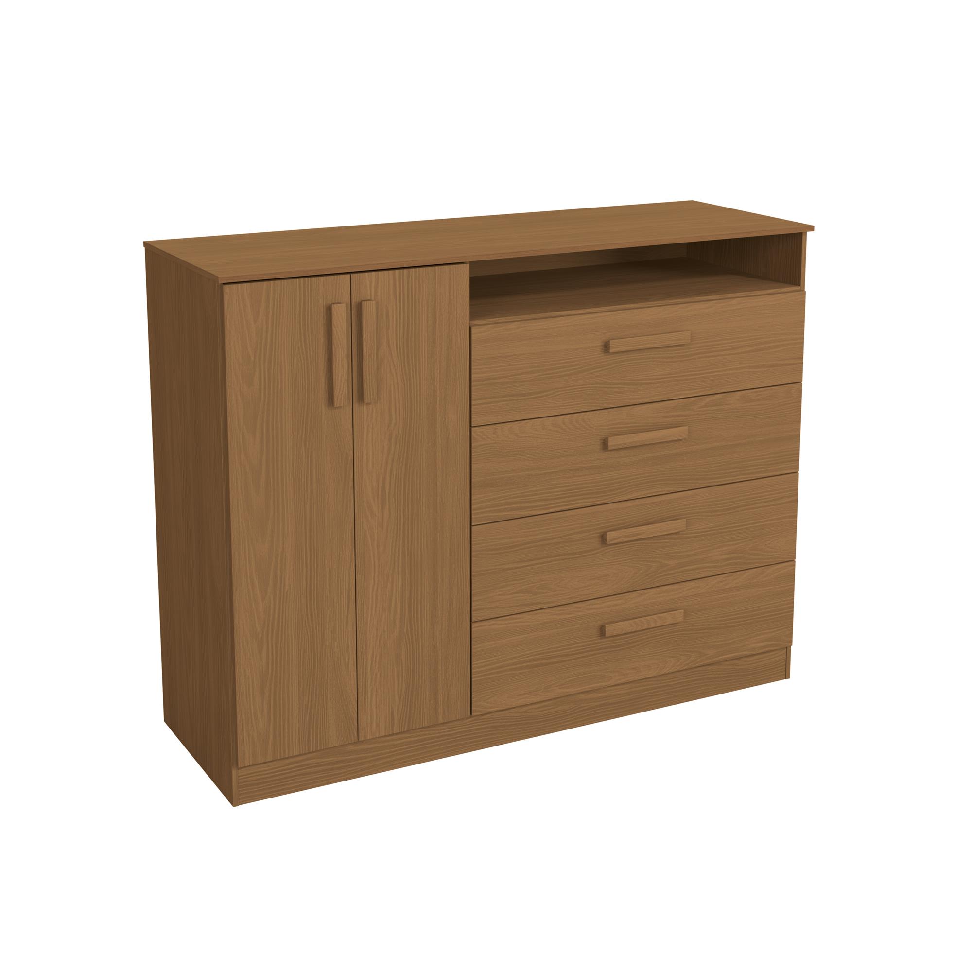 Cômoda 4 gav | 2 portas