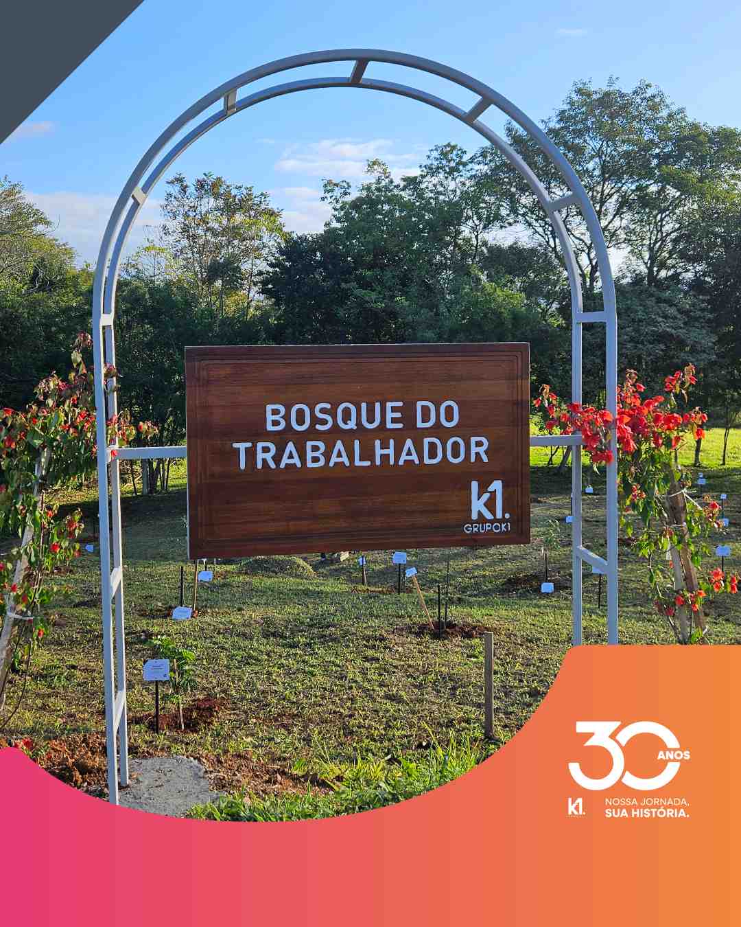 Bosque do Trabalhador | 30 anos Grupo K1